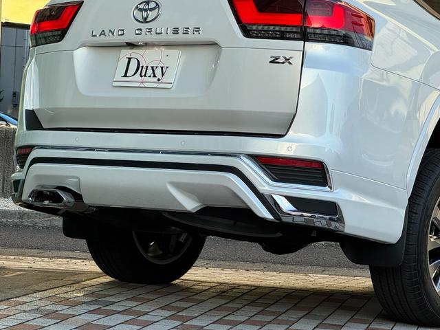 ランドクルーザー ＺＸ　モデリスタエアロ　ＪＢＬサウンド　ブラックルーフレール　サンルーフ　リヤエンター　クールＢＯＸ　空気圧センサー　純正１２．３インチナビ　パノラミックビュー　寒冷地　ＢＳＭ　ＡＣ１００Ｖ　ＨＤＭＩ（30枚目）