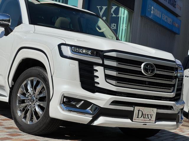 ランドクルーザー ＺＸ　モデリスタエアロ　ＪＢＬサウンド　ブラックルーフレール　サンルーフ　リヤエンター　クールＢＯＸ　空気圧センサー　純正１２．３インチナビ　パノラミックビュー　寒冷地　ＢＳＭ　電動リヤデフロック（17枚目）