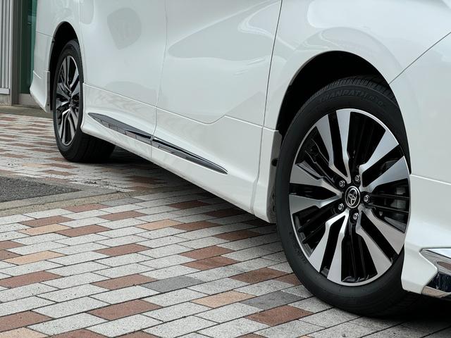 アルファード 　モデリスタエアロ　ツインムーンルーフ　ディスプレイオーディオ　バックカメラ　デジタルインナーミラー　３眼ＬＥＤヘッド　ＥＴＣ　ＢＳＭ　１２型後席ディスプレイ　トヨタセーフティセンス　スペアタイヤ（77枚目）