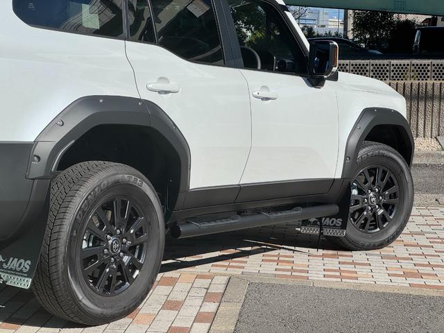 ランドクルーザー２５０ ＶＸ　ＪＡＯＳフロントバンパーカバー　ＪＡＯＳオーバーフェンダー　ＪＡＯＳサイドステップ　ＪＡＯＳマッドガード　ＪＡＯＳアンダーガード　丸目ヘッドライト　トヨタメームメイト　デジタルミラー　サンルーフ（25枚目）