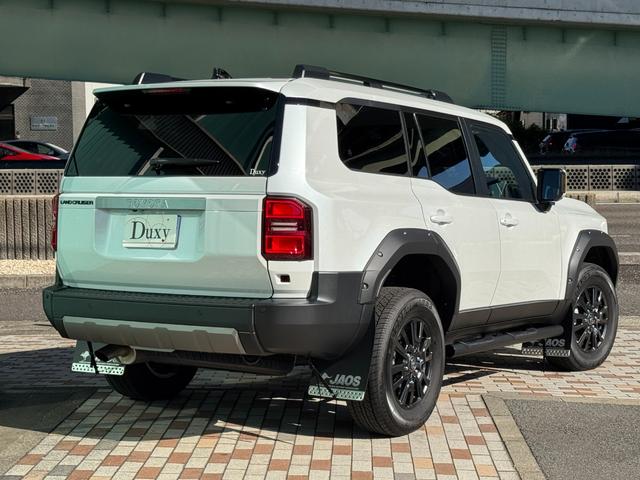 ランドクルーザー２５０ ＶＸ　ＪＡＯＳフロントバンパーカバー　ＪＡＯＳオーバーフェンダー　ＪＡＯＳサイドステップ　ＪＡＯＳマッドガード　ＪＡＯＳアンダーガード　丸目ヘッドライト　トヨタメームメイト　デジタルミラー　サンルーフ（28枚目）