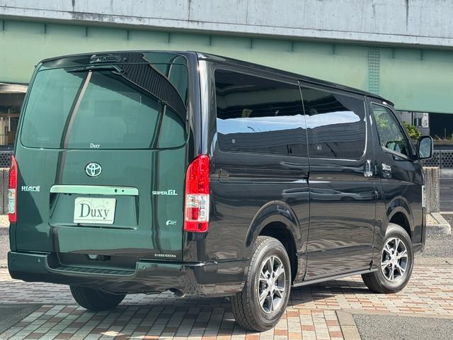 ハイエースバン スーパーGLダークプライムS 4WD デジタルインナーミラー OP15インチAW 寒冷地仕様 両側パワースライドドア 専用ショックアブソーバー ハーフレザーシート LEDヘッド LEDフォグ スカッフプレート AC100V(77枚目)