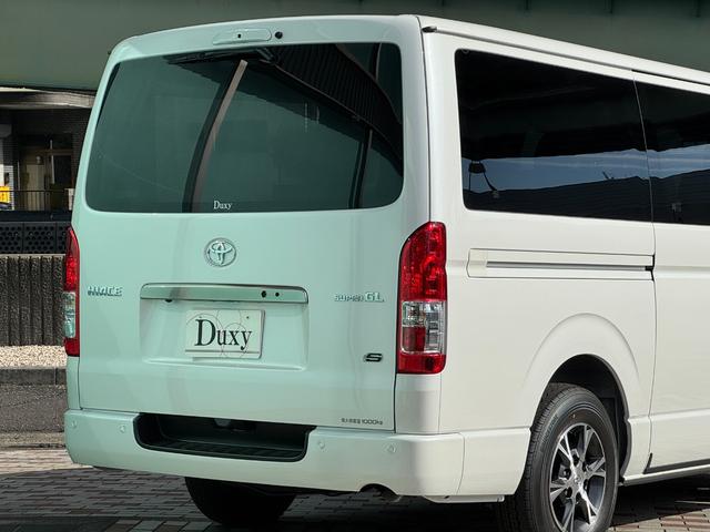 ハイエースバン ロングスーパーGLダークプライムS 4WD デジタルインナーミラー OP15インチAW 寒冷地仕様 両側パワースライドドア 専用ショックアブソーバー ハーフレザーシート LEDヘッド LEDフォグ スカッフプレート AC100V(31枚目)