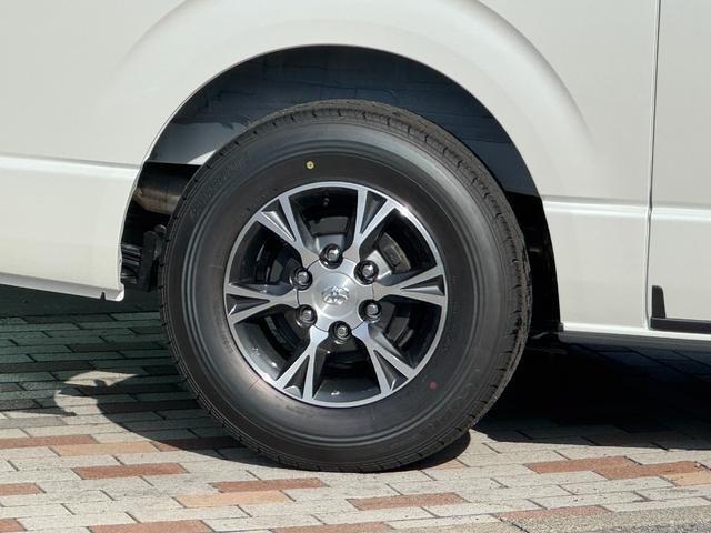 ハイエースバン ロングスーパーGLダークプライムS 4WD デジタルインナーミラー OP15インチAW 寒冷地仕様 両側パワースライドドア 専用ショックアブソーバー ハーフレザーシート LEDヘッド LEDフォグ スカッフプレート AC100V(71枚目)