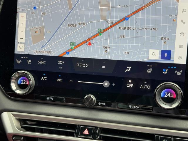 タッチパネルにて空量操作や車両の設定が可能です！