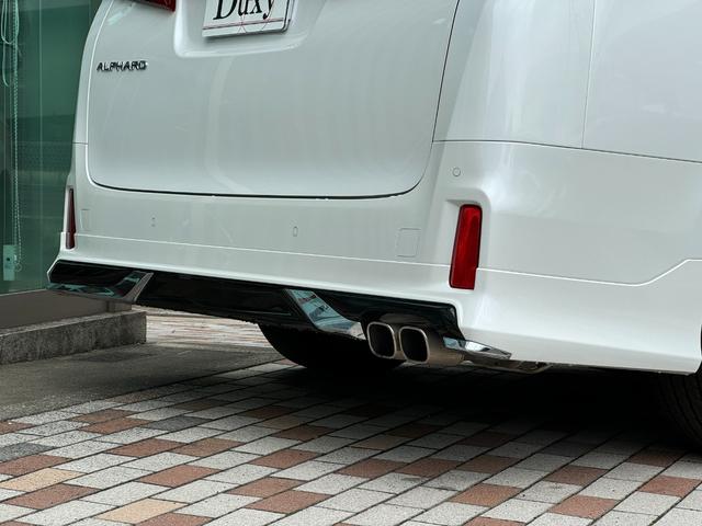 アルファード モデリスタエアロ ツインムーンルーフ ディスプレイオーディオ バックカメラ デジタルインナーミラー 3眼LEDヘッド ETC BSM 12型後席ディスプレイ トヨタセーフティセンス スペアタイヤ(13枚目)