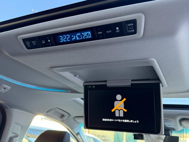 アルファード モデリスタエアロ ツインムーンルーフ ディスプレイオーディオ バックカメラ デジタルインナーミラー 3眼LEDヘッド ETC BSM 12型後席ディスプレイ トヨタセーフティセンス スペアタイヤ(59枚目)