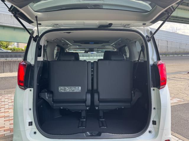 アルファード モデリスタエアロ ツインムーンルーフ ディスプレイオーディオ バックカメラ デジタルインナーミラー 3眼LEDヘッド ETC BSM 12型後席ディスプレイ トヨタセーフティセンス スペアタイヤ(71枚目)