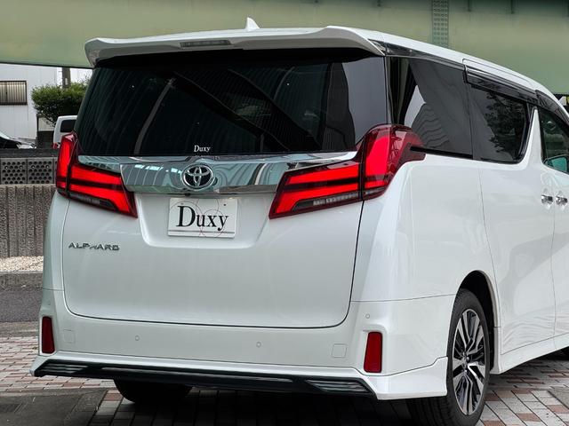 アルファード 2.5S Cパッケージ TRDエアロセット ツインムーンルーフ デジタルインナーミラー 純正9インチディスプレイ ナビキット バックカメラ 12型後席ディスプレイ スペアタイヤ 3眼LEDヘッドライト BSM ETC2.0(30枚目)