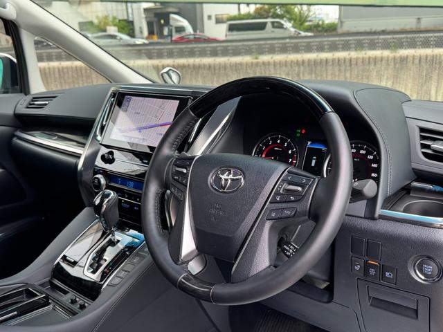 アルファード 2.5S Cパッケージ TRDエアロセット ツインムーンルーフ デジタルインナーミラー 純正9インチディスプレイ ナビキット バックカメラ 12型後席ディスプレイ スペアタイヤ 3眼LEDヘッドライト BSM ETC2.0(48枚目)