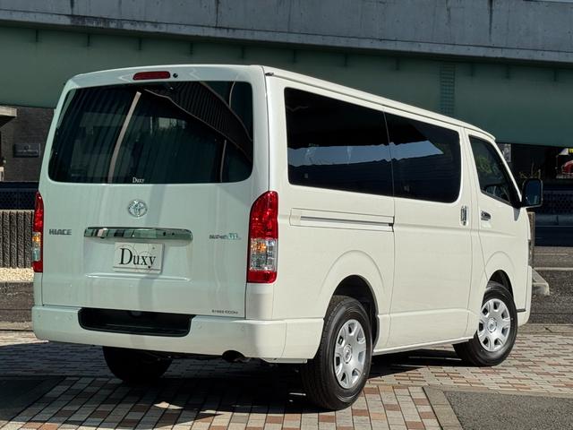 ハイエースバン スーパーGLダークプライムS 両側パワースライドドア スカッフプレート パノラミックビュー 電動ドアミラー ハーフレザーシート LEDヘッドライト LEDフォグランプ トヨタセーフティセンス AC100V プッシュスタート(79枚目)