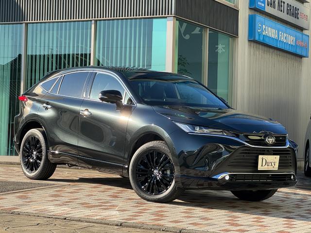 ハリアーハイブリッド Ｚ　レザーパッケージ・ナイトシェード　調光パノラマルーフ　ＪＢＬ　　寒冷地仕様　デジタルインナーミラー　全周囲カメラ　１２．３インチナビゲーション　ヘッドアップカラーディスプレイ　パワーバックドア　ナイトシェード専用１９インチＡＷ（60枚目）