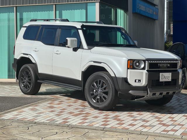 ランドクルーザー２５０ ＶＸ　モデリスタフロントバンパーガード　モデリスタフロントアンダーカバー　モデリスタリヤバンパー　モデリスタオーバーフェンダー　丸目ヘッドライト　寒冷地仕様　トヨタメームメイト　デジタルインナーミラー（3枚目）