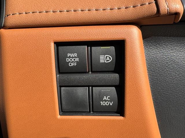 ヴェルファイアハイブリッド Ｚ　プレミア　左右独立ムーンルーフ　デジタルインナーミラー　純正１４インチナビ　パノラミックビュー　１３．２型有機ＥＬ後席ディスプレイ　ユニバーサルステップ　　ブラウン内装　トヨタチームメイト　アドバンスパーク（44枚目）