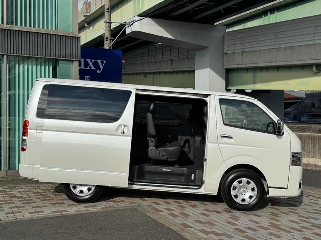 ハイエースバン ロングスーパーＧＬダークプライムＳ　デジタルインナーミラー　ディーゼル　両側パワースライドドア　パノマミックビューモニター　ハーフレザーシート　ＬＥＤヘッドランプ　フォグランプ　ＴＳＳ　クリアランスソナー　　ＡＣ１００Ｖ（69枚目）