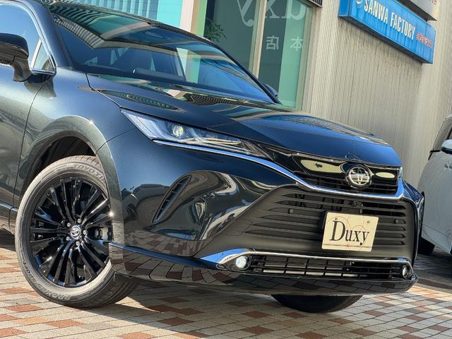 ハリアーハイブリッド Ｚ　レザーパッケージ・ナイトシェード　調光パノラマルーフ　ＪＢＬ　　寒冷地仕様　デジタルインナーミラー　全周囲カメラ　１２．３インチナビゲーション　ヘッドアップカラーディスプレイ　パワーバックドア　ナイトシェード専用１９インチＡＷ（19枚目）