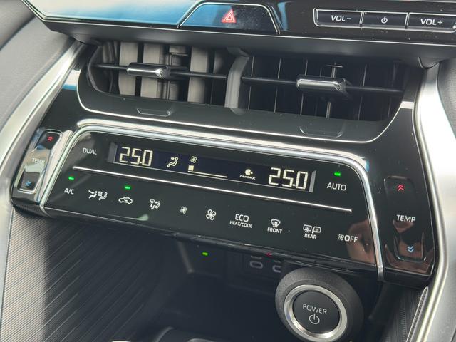 ハリアーハイブリッド Ｚ　レザーパッケージ・ナイトシェード　調光パノラマルーフ　ＪＢＬ　　寒冷地仕様　デジタルインナーミラー　全周囲カメラ　１２．３インチナビゲーション　ヘッドアップカラーディスプレイ　パワーバックドア　ナイトシェード専用１９インチＡＷ（46枚目）