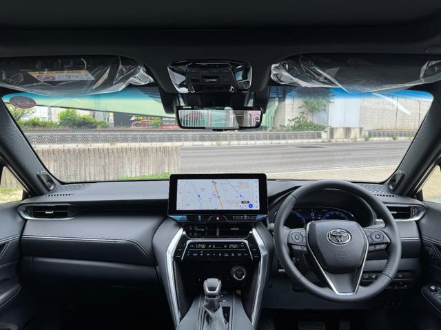 ハリアーハイブリッド Ｚ　レザーパッケージ・ナイトシェード　調光パノラマルーフ　ＪＢＬ　　寒冷地仕様　デジタルインナーミラー　全周囲カメラ　１２．３インチナビゲーション　ヘッドアップカラーディスプレイ　パワーバックドア　ナイトシェード専用１９インチＡＷ（52枚目）