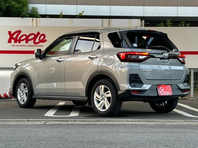 ライズ G アップル1年保証付 ワンオーナー 禁煙車 純正9インチナビ フルセグTV パノラミックビューモニター 前後ドラレコ スマートアシスト ディーラー記録簿 バイザー ETC ステアリングSW(4枚目)