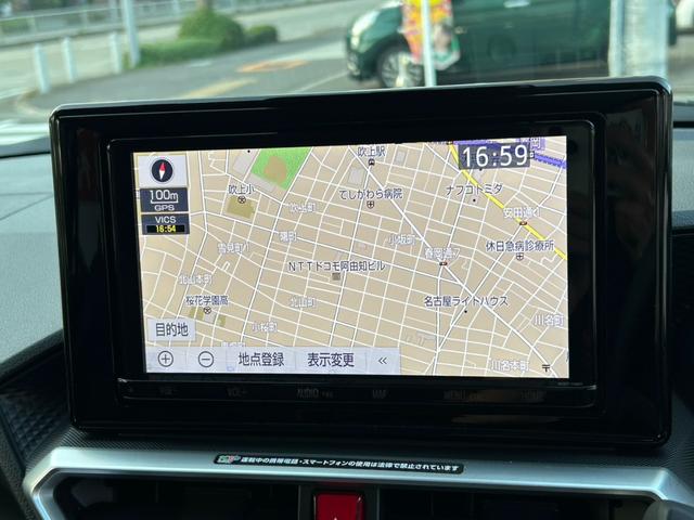 ライズ G アップル1年保証付 ワンオーナー 禁煙車 純正9インチナビ フルセグTV パノラミックビューモニター 前後ドラレコ スマートアシスト ディーラー記録簿 バイザー ETC ステアリングSW(12枚目)