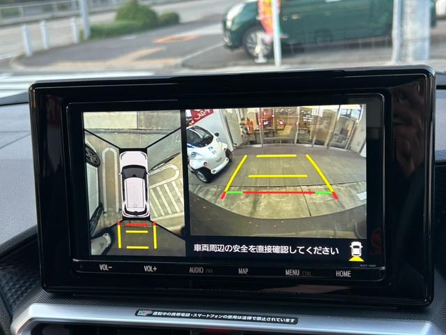 ライズ G アップル1年保証付 ワンオーナー 禁煙車 純正9インチナビ フルセグTV パノラミックビューモニター 前後ドラレコ スマートアシスト ディーラー記録簿 バイザー ETC ステアリングSW(13枚目)