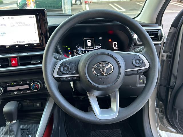 ライズ G アップル1年保証付 ワンオーナー 禁煙車 純正9インチナビ フルセグTV パノラミックビューモニター 前後ドラレコ スマートアシスト ディーラー記録簿 バイザー ETC ステアリングSW(20枚目)