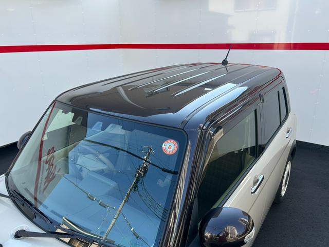 アルトラパンＬＣ Ｘ　アップル１年保証付　ワンオーナー　禁煙車　シートヒーター　純正８インチナビ　フルセグＴＶ　全方位カメラ　ＥＴＣ　ブラウンルーフ　ＬＥＤヘッドライト　スマートキー　車検Ｒ９年９月まで　ハーフレザー（7枚目）