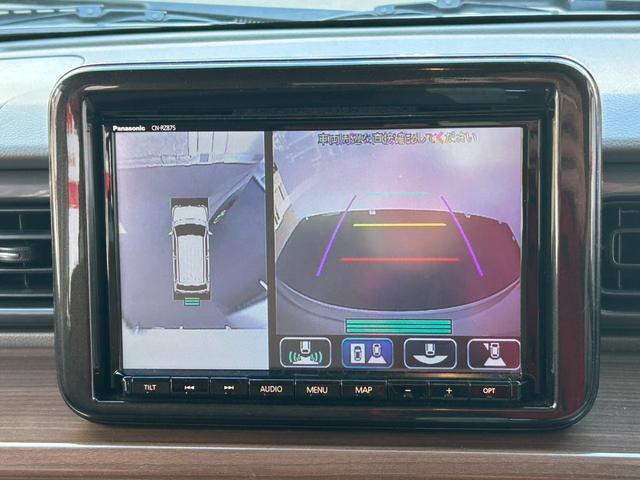 アルトラパンＬＣ Ｘ　アップル１年保証付　ワンオーナー　禁煙車　シートヒーター　純正８インチナビ　フルセグＴＶ　全方位カメラ　ＥＴＣ　ブラウンルーフ　ＬＥＤヘッドライト　スマートキー　車検Ｒ９年９月まで　ハーフレザー（15枚目）