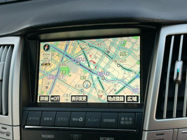 ハリアー ２４０Ｇ　Ｌパッケージ　ワンオーナー　禁煙車　ＨＩＤヘッドライト　メーカーナビ　バックモニター　ブラックレザーシート　ＥＴＣ　前席パワーシート　シートヒーター　コーナーセンサー　木目パネル　ドラレコ　ステアリングＳＷ（15枚目）