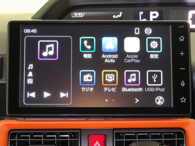 タント ファンクロスターボ　　電動パーキングブレーキ　１年間無料保証　ペダル踏み間違い抑制　衝突回避支援ブレーキ　純正９インチスマホ連携ディスプレイオーディオ　運転席・助手席シートヒーター　バックカメラ　両側パワースライドドア　コーナーセンサー　Ｂｌｕｅｔｏｏｔｈ対応（13枚目）