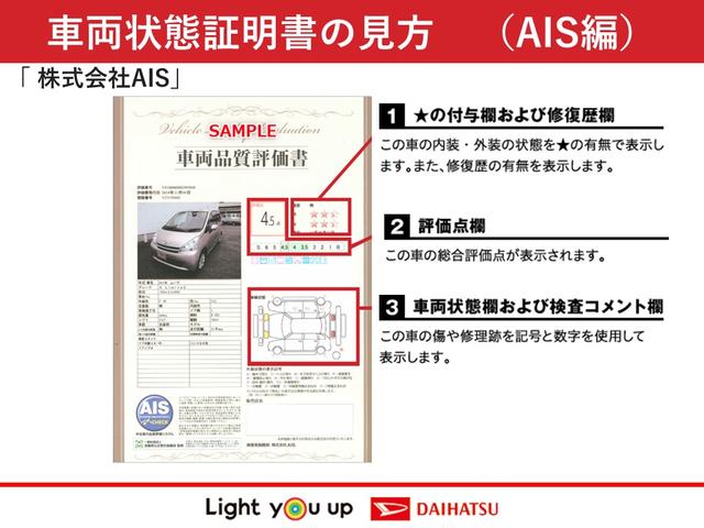 ミライース Ｌ　ＳＡＩＩＩ　　　　　　キーレスエントリー　１年間無料保証　ペダル踏み間違い抑制　衝突回避支援ブレーキ　コーナーセンサー　パワーウィンドウ　マニュアルエアコン　レベリング　純正フロアマット　アイドリングストップ　オートライト　オートハイビーム（44枚目）