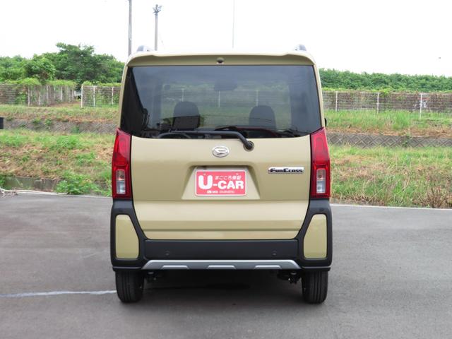 タント ファンクロス　　運転席・助手席シートヒーター　１年間無料保証　パノラマカメラ　コーナーセンサ　アイドリングストップ機能　ワンオーナー車　ルーフレール　両側パワースライドドア　車線逸脱警報　セキュリティ　記録簿　電動パーキングブレーキ　キーフリー　オートエアコン（5枚目）