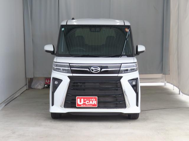 タント カスタムＲＳ　　　９型ディスプレイオーディオ　１年間無料保証　両側パワスライドドア　ＩＳＴＯＰ　元試乗車　地デジ　ＢＴ対応　ＥＴＣ　前後ドライブレコーダー　運転席・助手席シートヒーター　バックカメラ　電動パーキングブレーキ　キーフリー　コーナーセンサー（3枚目）