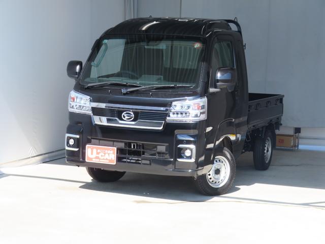 ハイゼットトラック ジャンボエクストラ　　　　　　４ＷＤ　ＣＶＴ　１年間無料保証　アイドリングストップ　記録簿　ワンオナ　ＬＥＤライト　キーフリー　オートライト　デフロック　荷台作業照明　ゲートチェーン　あゆみ板掛け　マニュアルエアコン　パワーウィンドウ　コーナーセンサー（2枚目）
