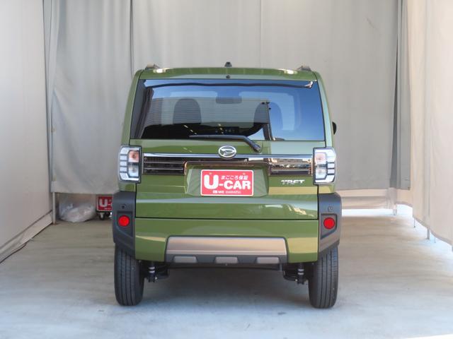 タフト G ダーククロムベンチャー バックカメラ 1年間無料保証 1オ-ナ- コーナーセンサー BLUETOOTH USB フルセグ LEDライト アイドリングS キーフリー 9型ディスプレイオーディオ 電動パーキングブレーキ 運転席・助手席シートヒーター(5枚目)