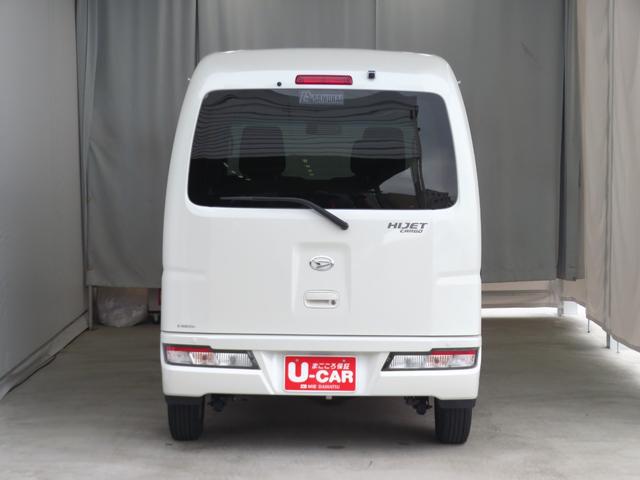 ハイゼットカーゴ クルーズSAIII      2WD 4AT 1年間無料保証 両側手動スライドドア 電動ミラー LEDライト Bカメラ エコアイドル ワンオーナー オートライト マニュアルエアコン キーレスエントリー パワーウィンドウ レベリング 純正フロアマット 記録簿(5枚目)