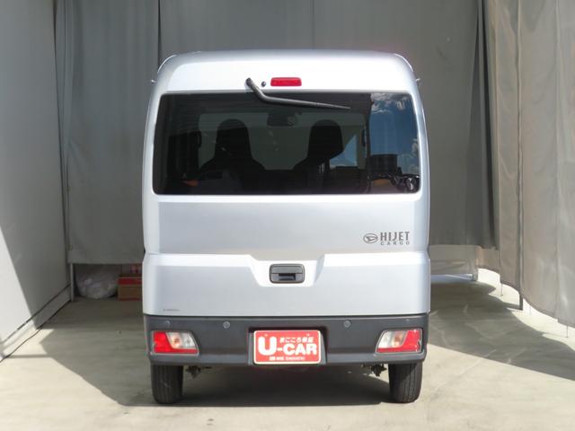 ハイゼットカーゴ DX   2WD CVT マニュアルエアコン 1年間無料保証 安全ボディ キーレスキー 両側スライドドア エコアイドル オートライト 記録簿 レーンアシスト 両席エアバッグ ワンオーナー コーナーセンサー パワーウィンドウ AM/FMラジオ レベリング(5枚目)