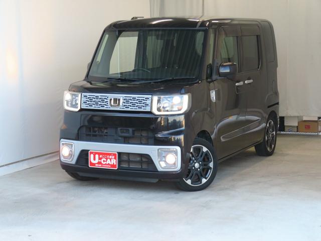 ウェイク G SA  純正7型ナビ キーレスエントリー 1年間無料保証 AUTOライト 記録簿 衝突安全ボディ アルミホイール LEDヘッド ETC 運転席エアバッグ ABS アイドリングストップ 両側パワースライドドア オートエアコン USB接続 CD再生 ワンセグ(2枚目)