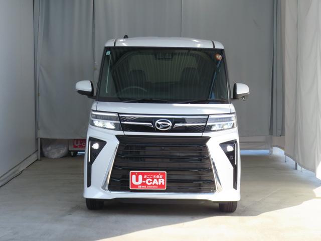 タント カスタムX  4WD CVT オートエアコン 1年間無料保証 ワンオーナー車 両側電動パワースライドドア 電動格納ドアミラー Sヒーター 車線逸脱警報 キーフリー ベンチシ-ト オートライト 記録簿 電動パーキングブレーキ パノラマカメラ コーナーセンサー(3枚目)