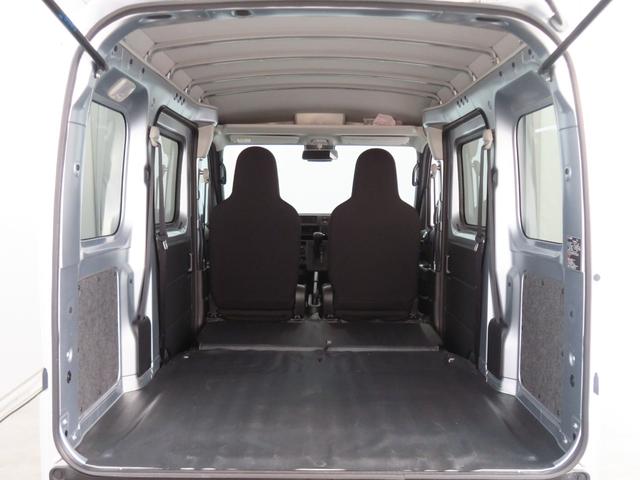 ハイゼットカーゴ ＤＸ　　　２ＷＤ　ＣＶＴ　キーレスエントリー　１年間無料保証　安全ボディ　展示車　エコアイドル　オートライト　記録簿　レーンアシスト　両席エアバッグ　ワンオーナー　ＡＢＳ　マニュアルエアコン　コーナーセンサー　パワーウィンドウ　レベリング　ＡＭ／ＦＭラジオ（7枚目）
