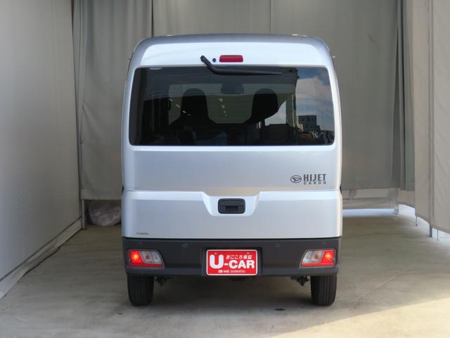 ハイゼットカーゴ ＤＸ　　　２ＷＤ　ＣＶＴ　マニュアルエアコン　１年間無料保証　安全ボディ　キーレスキー　エコアイドル　ハイビームアシスト　オートライト　記録簿　レーンアシスト　ワンオーナー　ＡＢＳ　運転席エアバッグ　コーナーセンサー　パワーウィンドウ　レベリング（5枚目）