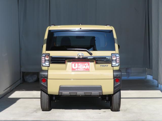 タフト Gターボ クロムベンチャー ecoIDLE非装着車 電動格納ドアミラー アダプティブクルーズ 衝突安全ボディ キーフリー シートヒーター ワンオーナー 9型ディスプレイオーディオ 電動パーキングブレーキ コーナーセンサー バックカメラ 1年間無料保証(5枚目)