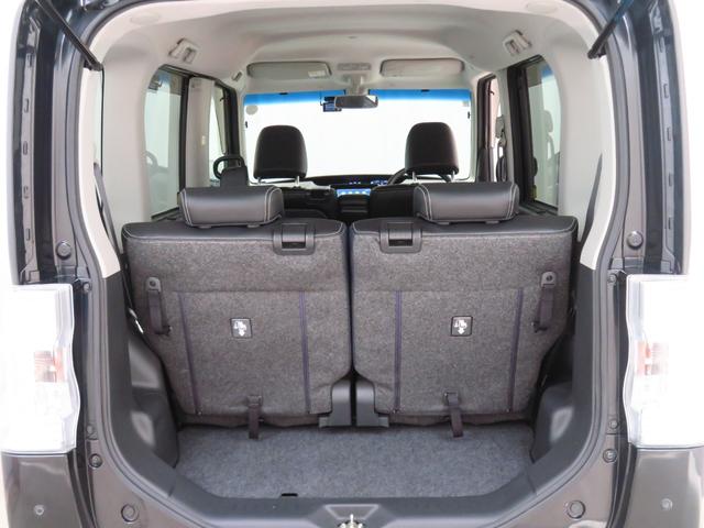 ４人乗車時のラゲッジルームです。