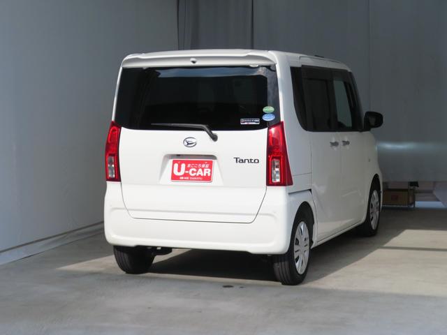 タント Ｘセレクション　純正７型ナビ　パノラマカメラ　１年間無料保証　Ｂｌｕｅｔｏｏｔｈ対応　ＵＳＢ接続　衝突回避支援ブレーキ　ＬＥＤヘッドライ　シートヒータ　電動格納ミラー　ＥＴＣ付　ＤＶＤ　前後ドラレコ　キーフリー　助手席側パワースライドドア　コーナーセンサー（4枚目）