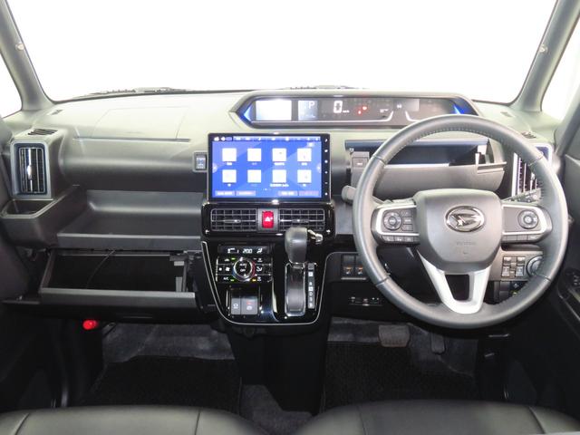 タント カスタムRS 純正10型ナビ パノラマカメラ 1年間無料保証 両側パワスライドドア レーンキープA ISTOP 地デジ ETC 1オーナー 前後ドラレコ Bluetooth対応 電動パーキングブレーキ 運転席・助手席シートヒーター キーフリー コーナーセンサー(14枚目)