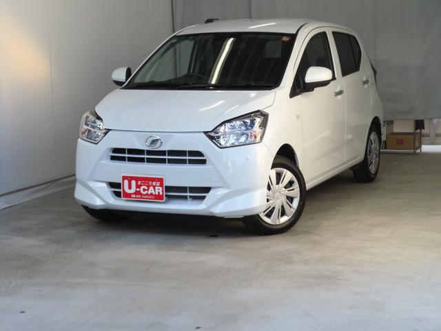 ミライース Ｘ　ＳＡＩＩＩ　　　　　　マニュアルエアコン　１年間無料保証　ペダル踏み間違い抑制　衝突回避支援ブレーキ　点検記録簿　１オーナー　キーレスキー　ＡＢＳ　エアバック　コーナーセンサー　パワーウィンドウ　アイドリングストップ　電動格納ミラー　ＬＥＤヘッドライト（2枚目）