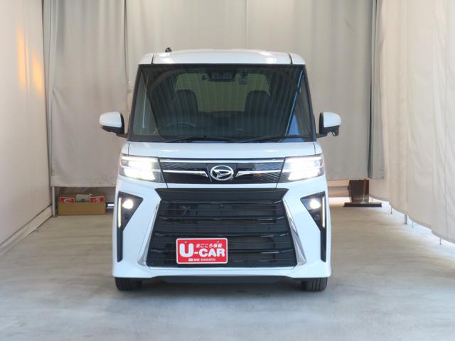 タント カスタムＲＳ　ｅｃｏＩＤＬＥ非装着車　ＥＴＣ　１年間無料保証　地デジ　ＢＴ対応　レンタカーアップ　ＵＳＢポート　ＤＶＤ　純正９型ナビ　パノラマカメラ　前後ドラレコ　両側パワースライドドア　電動パーキングブレーキ　運転席・助手席シートヒーター　コーナーセンサー（3枚目）