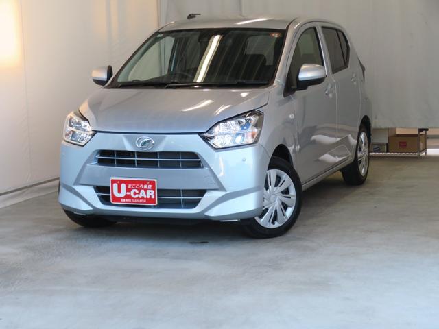 ミライース Ｘ　ＳＡＩＩＩ　　　　　　マニュアルエアコン　１年間無料保証　盗難防止アラーム　試乗車ＵＰ　衝突回避支援ブレーキ機能　コーナーセンサー　電格ミラ　レーンキープアシスト　　　点検記録簿付　１オーナー　ＬＥＤライト　キーレスキー　パワーウィンドウ　純正フロアマット（2枚目）