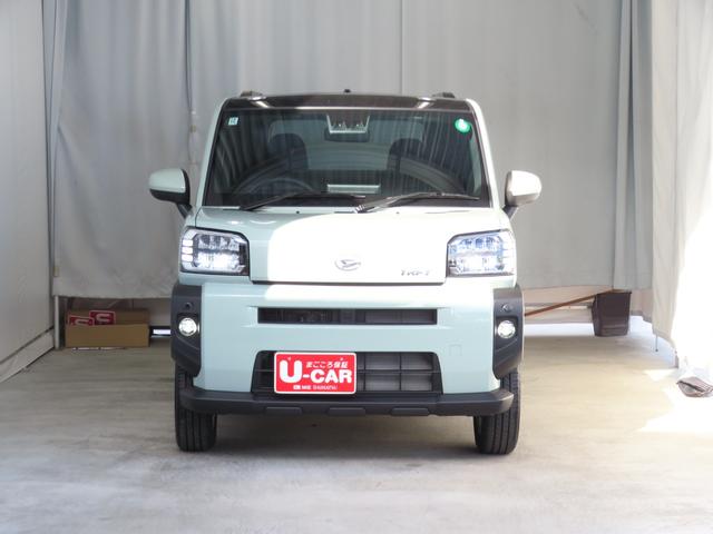 タフト G 純正9型ディスプレイオーディオ 1年間無料保証 アダプティブクルーズ コーナーセンサ シートH Iストップ リアカメラ プッシュスタート テレビ 点検記録簿 USB接続 電動パーキングブレーキ 運転席・助手席シートヒーター Bluetooth対応(3枚目)