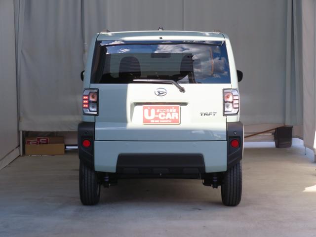 タフト G 純正9型ディスプレイオーディオ 1年間無料保証 アダプティブクルーズ コーナーセンサ シートH Iストップ リアカメラ プッシュスタート テレビ 点検記録簿 USB接続 電動パーキングブレーキ 運転席・助手席シートヒーター Bluetooth対応(5枚目)